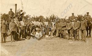 Working party with Regimental Military Police take