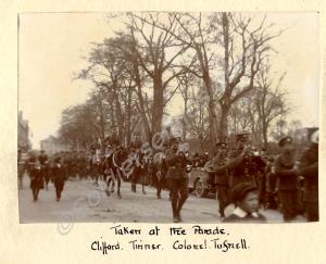 "Taken at the Parade - Clifford, Tinner, Colonel T