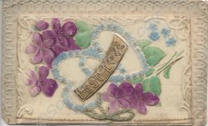 Greetings card "Best Love" from 19131 Private Edga