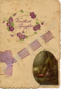 Chistmas card to Florrie from 19131 Private Edgar
