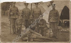 Soldiers of 13th Battalion, The Gloucestershire Re