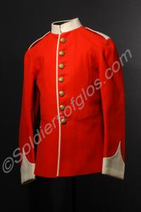 Red Tunic rank and file white facings. General ser