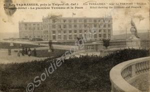 Les Terrasses near Le Treport. c. 1916.