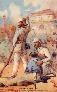 'The 61st at Delhi, 1857'. Surgeon H.T. Reade. 61s