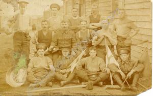 Soldiers of the Gloucestershire Regiment at the Ro