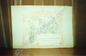 Photograph of Honour Roll awarded to 2747 Private