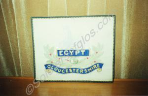 Photograph of  Gloucestershire Regiment badge embr