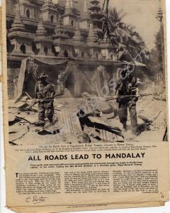 Section from Picture Post magazines 'All Roads Lea