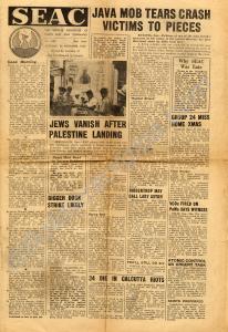 SEAC Times, 26th November 1945. South East Asia Co