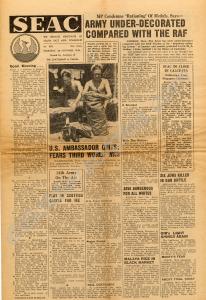 SEAC Times, 29th November 1945. South East Asia Co