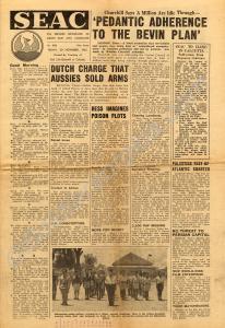 SEAC Times, 30th November 1945. South East Asia Co
