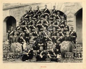 Drums. From the official photograph album of 2nd B