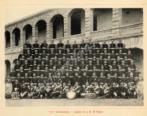 "G" Company - Captain D.J.B. McMahon. From the off