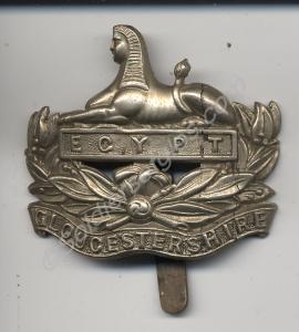 Front badge of the Gloucestershire Regiment, worn