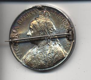 Queen's South Africa Medal without ribbon or suspe