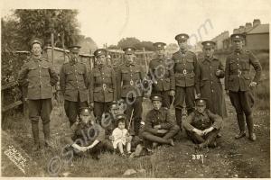 Twelve soldiers of 1/5th Battalion, The Gloucester