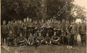 Soldiers of 1/5th Battalion, The Gloucestershire R