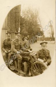Four soldiers of 1/5th Battalion, The Gloucestersh