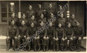 Gloucestershire Regiment soldiers No. 13B Platoon,