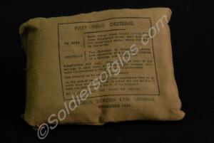 First field dressing, November, 1938.