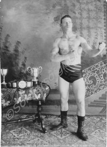 Lance Corporal J.W. Atkinson, middle-weight winner