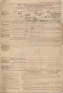Navy, Army and Air Force Widows and Dependents Pen