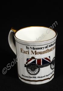 Commemorative bone china mug, produced in memory o