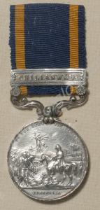 Punjab Medal with clasp for Chilianwala. Awarded t