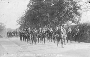 2nd Battalion Gloucestershire Regiment passing Uck