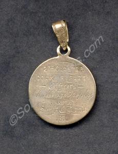 Gold shooting medal. Officers Challenge Trophy. Pr