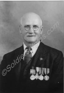 5958 Sergeant Robert John Webber, at the age of 69