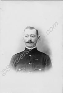 Soldier of the Gloucestershire Regiment wth Queen'