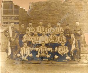 Signals Section Football  team. 4730 Sergeant Will