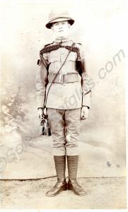 Photograph of Drummer Jack Scaife (Later Drum. Maj
