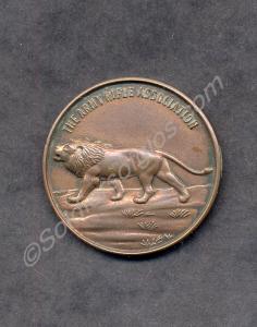 Bronze Medal from the Army Rifle Association. Awar