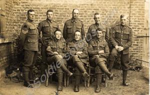 Sergeants of an unidentified unit. 30th September