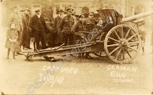 Soldiers of the Gloucestershire Regiment with civi