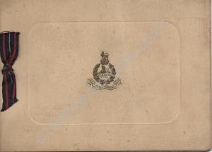 Christmas Card. 1st Battalion, The Gloucestershire