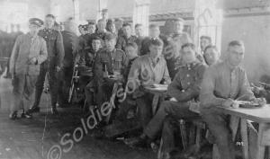 Canteen interior. 1st Battalion, The Gloucestershi