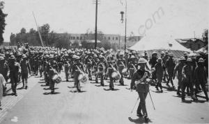 Parade. 1st Battalion, The Gloucestershire Regimen