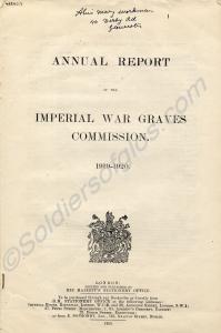 Twenty-two Annual Reports of the Imperial War Grav