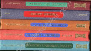 Five Military books; 1. Military Uniforms c.1506-c