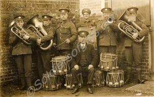 Bandsmen of 4th (Territorial) Battalion, The Glouc