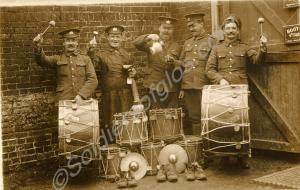 Cobblers and drums of  4th (Territorial)  Battalio