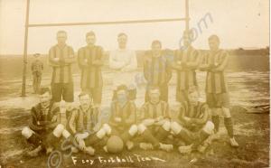 F. Coy Football Team after winning the Shield by o
