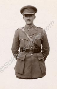 Portrait of an officer, Lancashire Fusiliers. c. 1