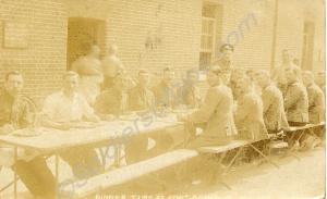 "Dinner Time at Fort Gomer." 4th (Territorial) Bat