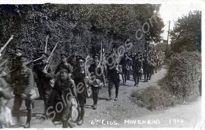 "4th Glos, Minehead 1914". 4th (Territorial) Batta