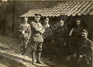 Group of soldiers taken "last week in August". 200