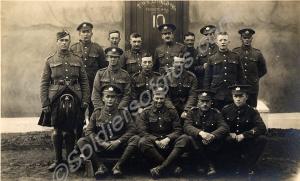 Group of soldiers. 4th (Reserve) Battalion, The Gl